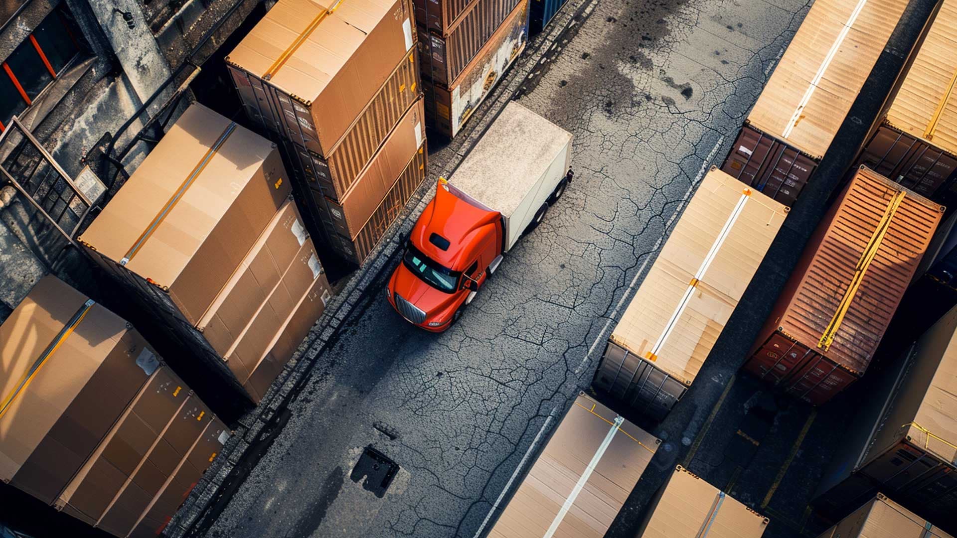 Shipping yard