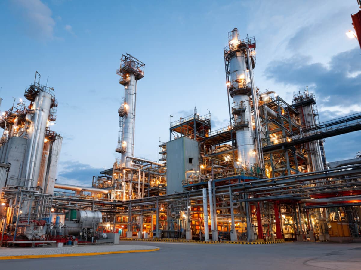 Chemicals plant