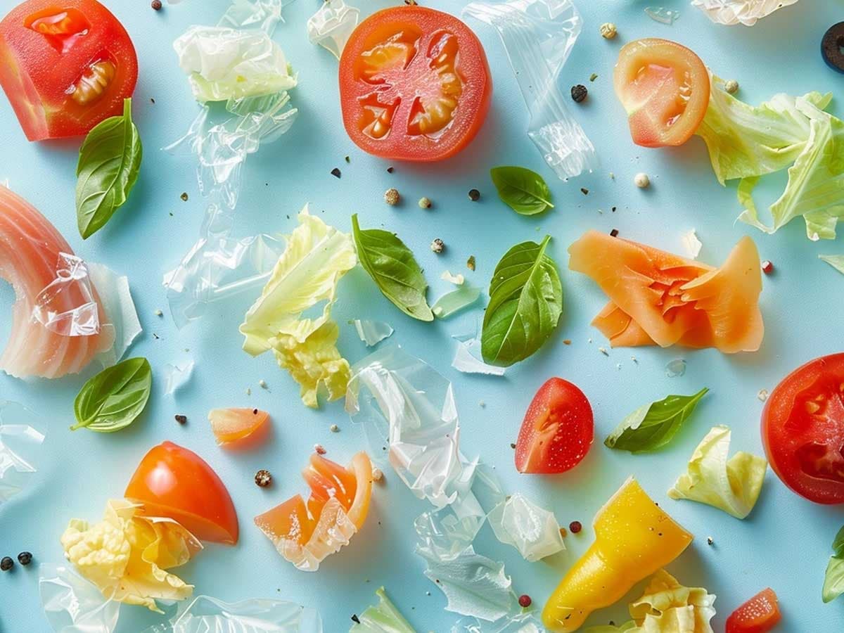 Plastic in food