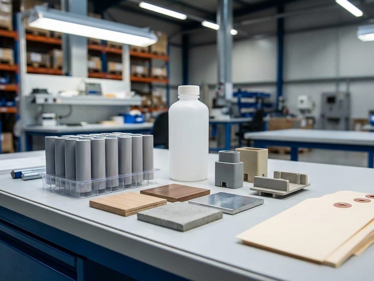Industrial product package being scanned in a warehouse