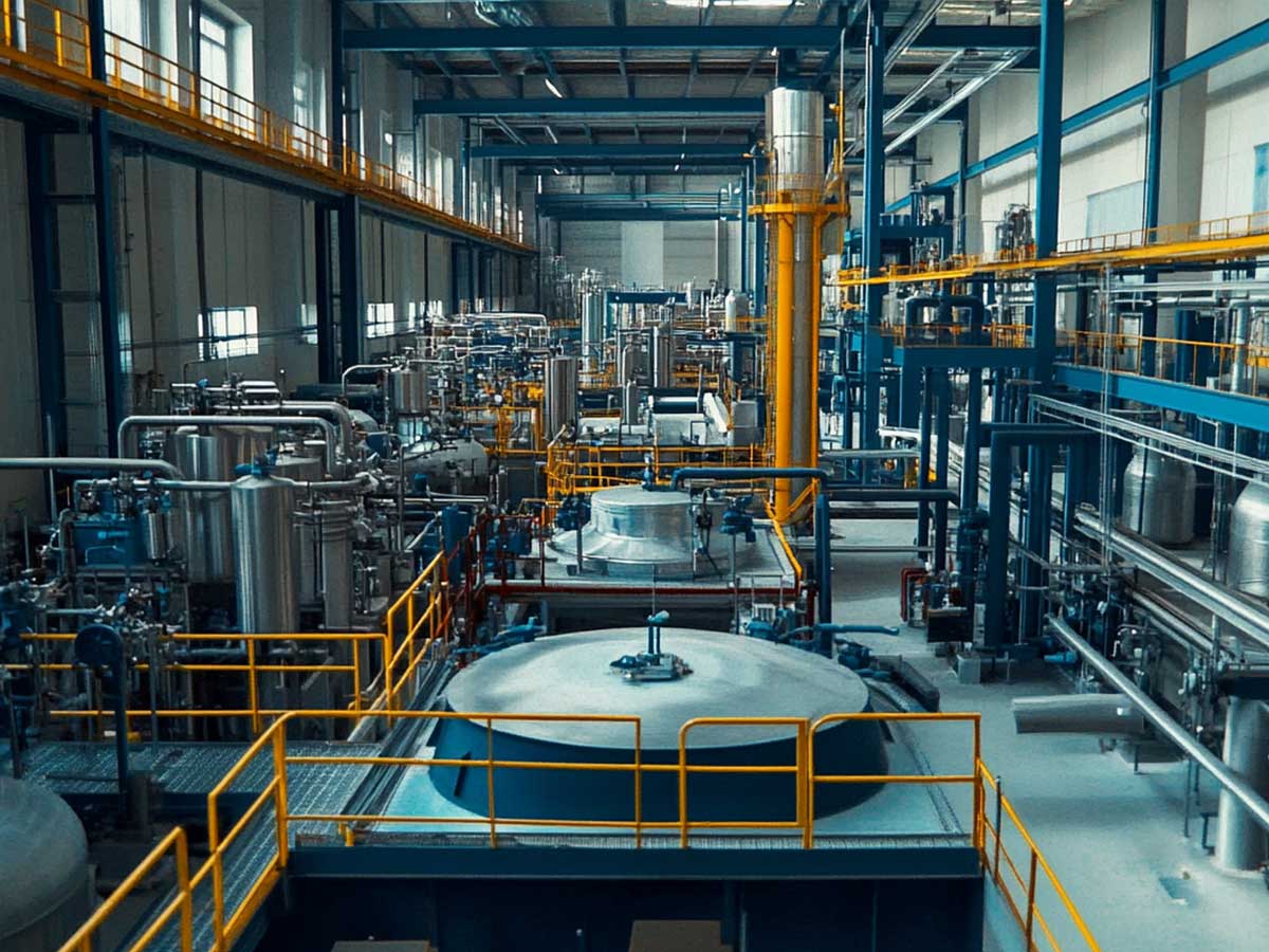 Chemical manufacturing plant
