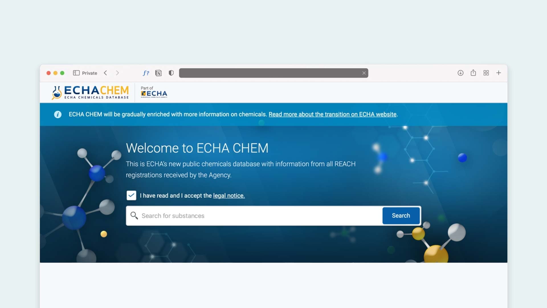 ECHA Chemical Database