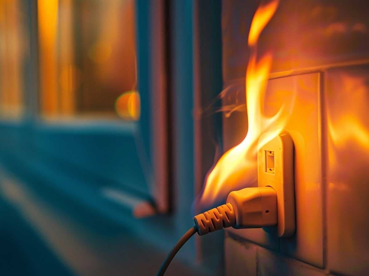 Flame retardent plug