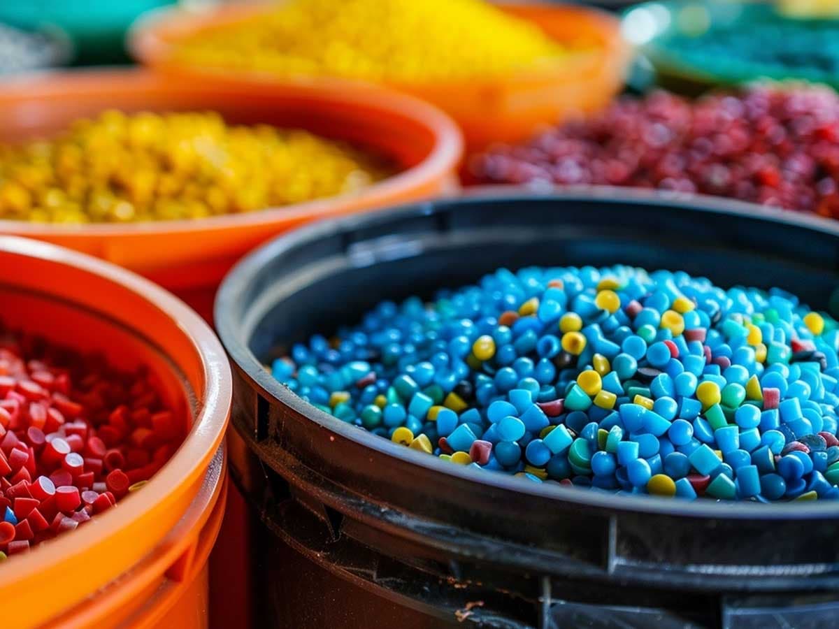 Plastic bins