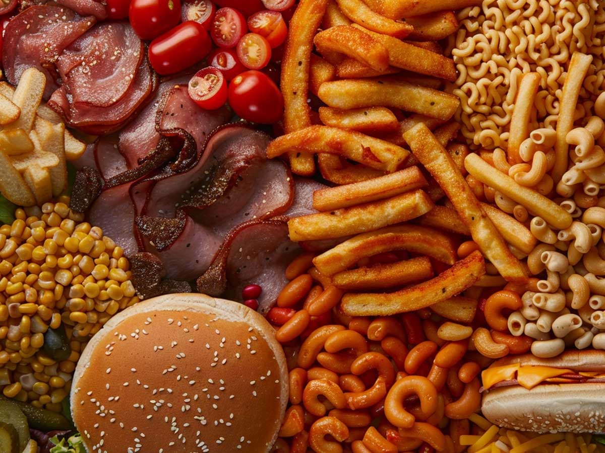 Processed fast food