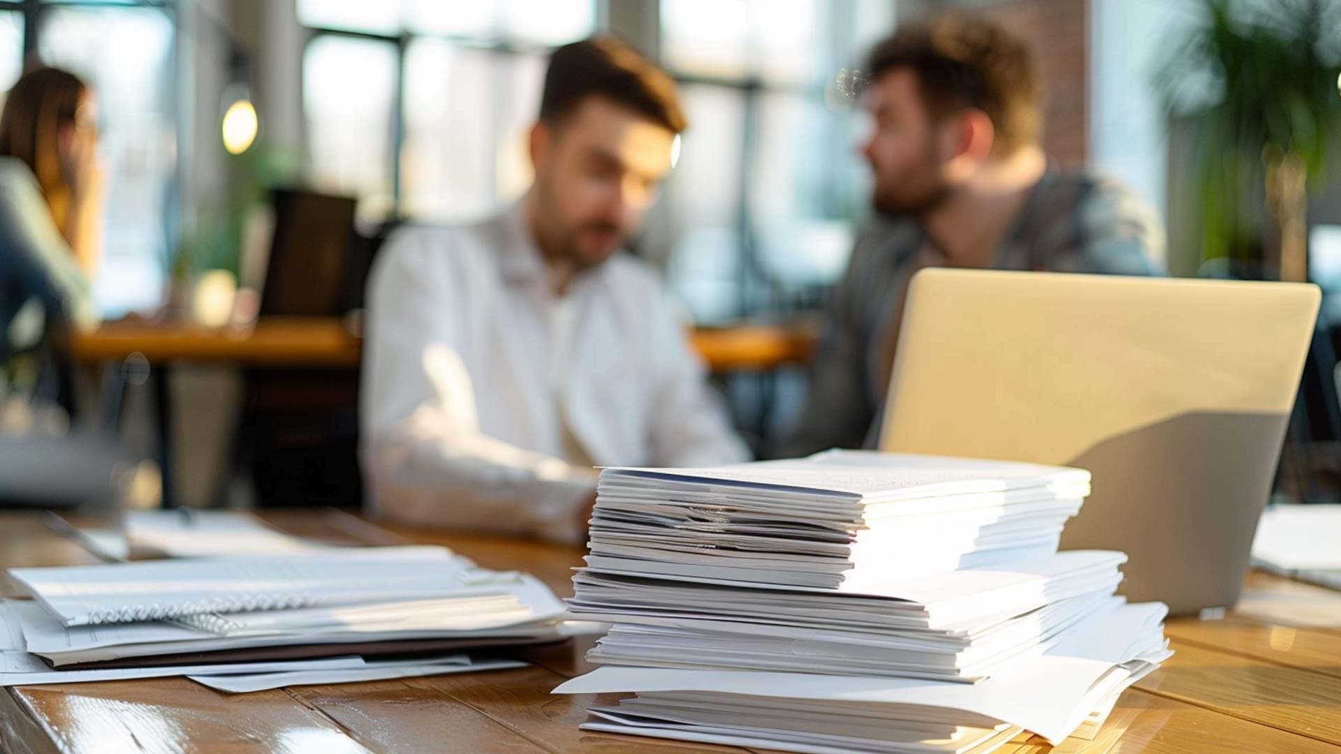 Office workers