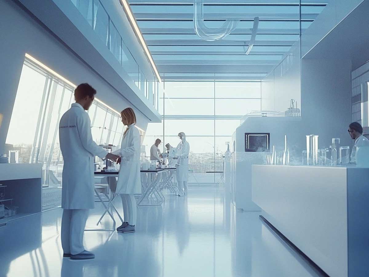 Lab technicians