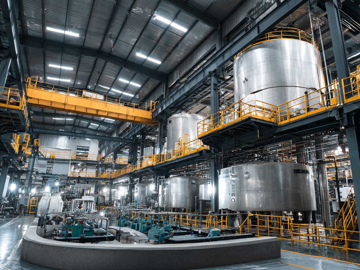 Manufacturing plant