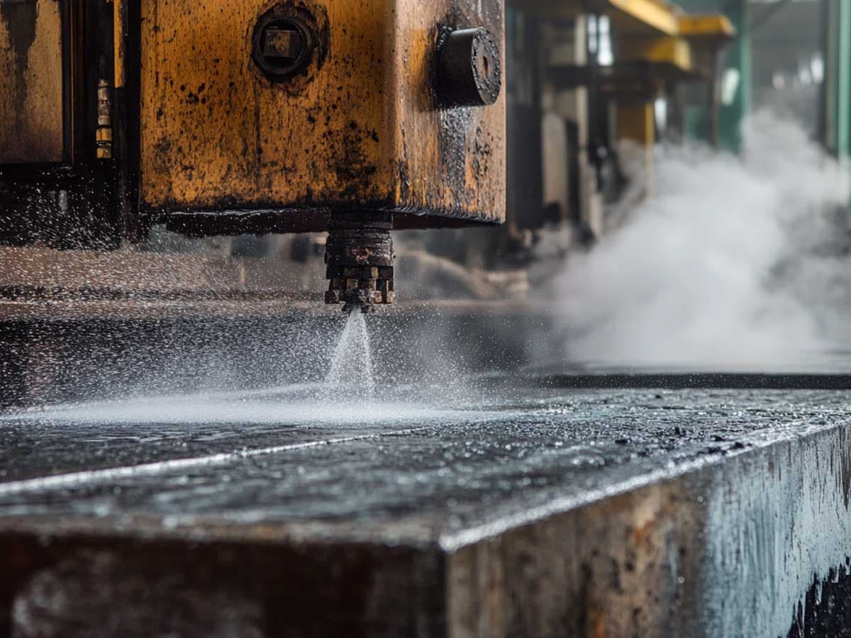 Degreasing metal operations