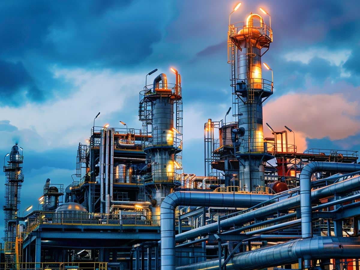 Industrial chemical plant