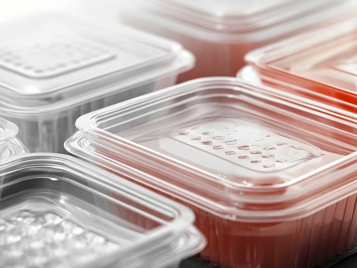Plastic food containers