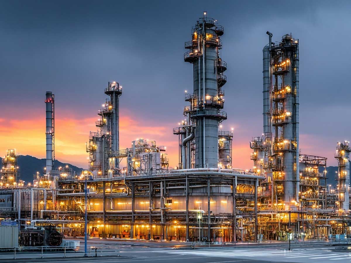 Chemicals plant