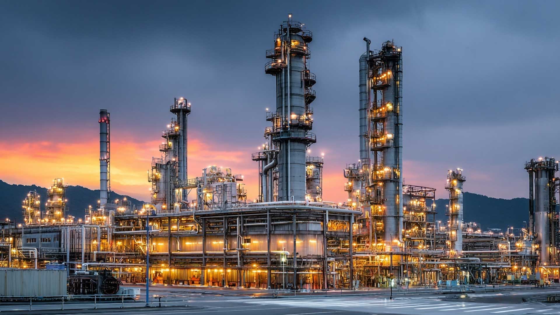 Chemicals plant