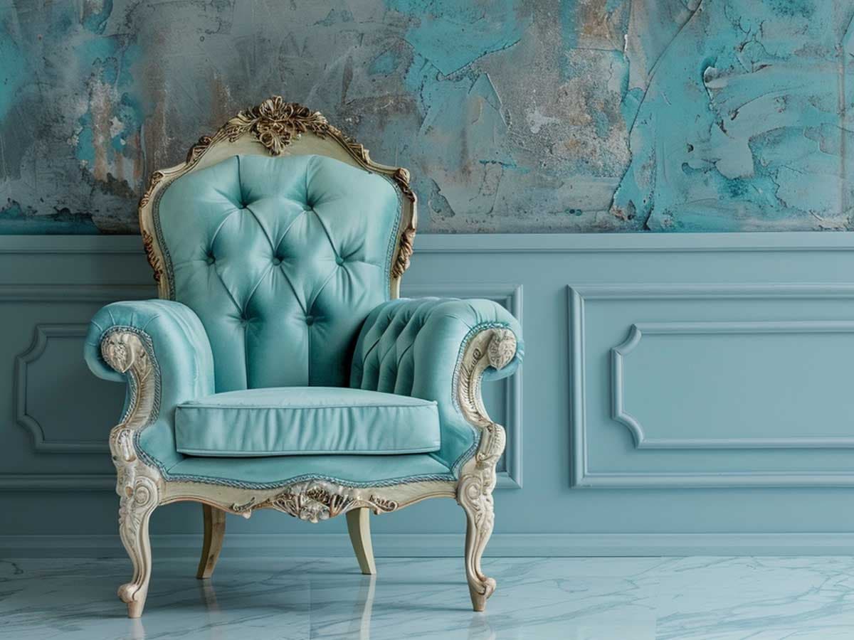 Blue chair