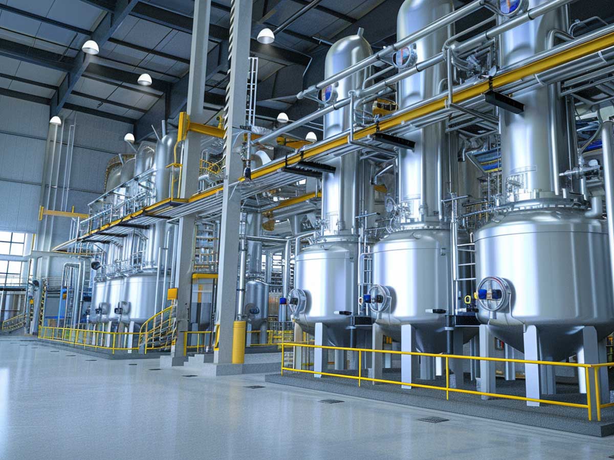 Chemical manufacturing plant