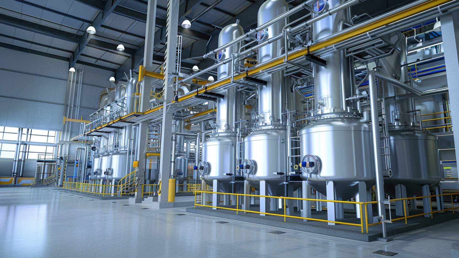 Chemical manufacturing plant
