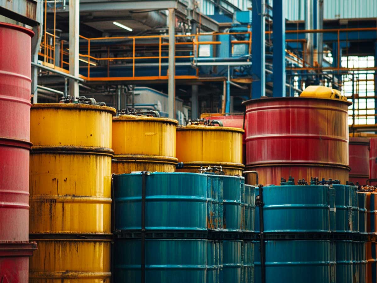 Shipping chemicals