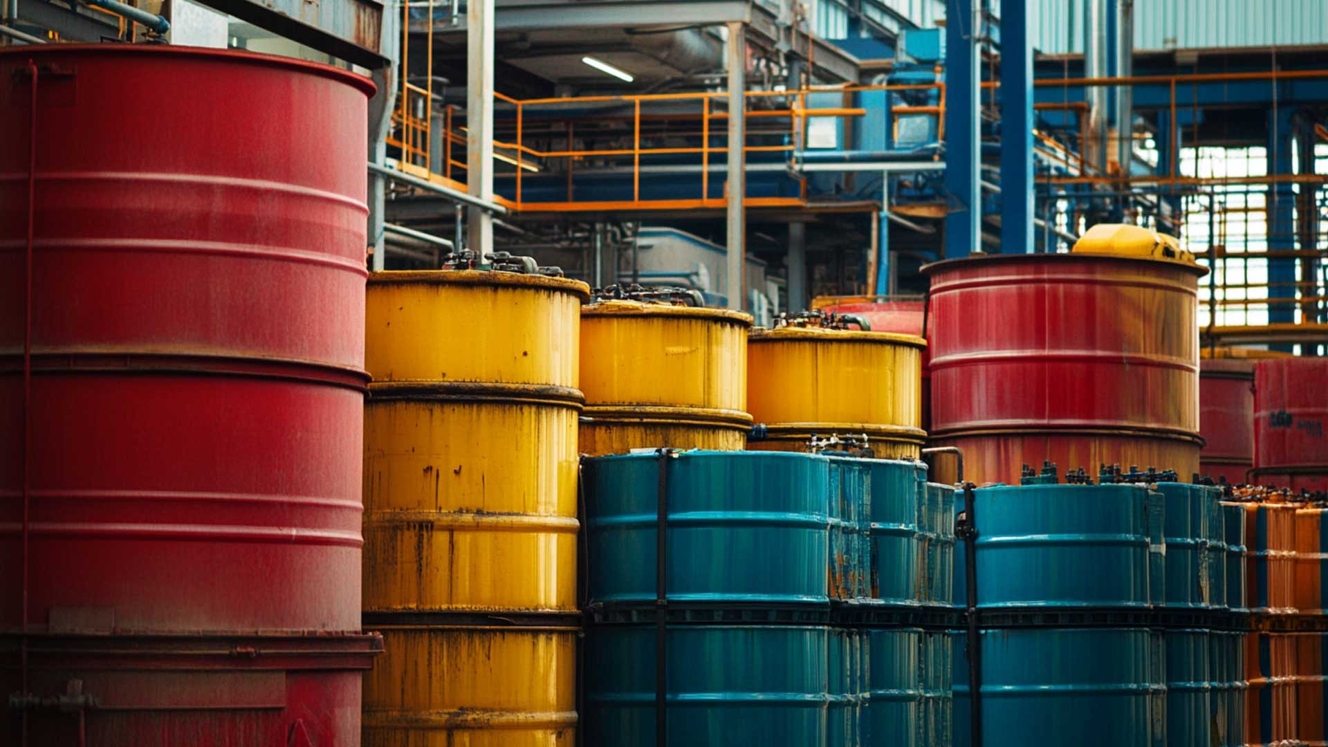 Shipping chemicals