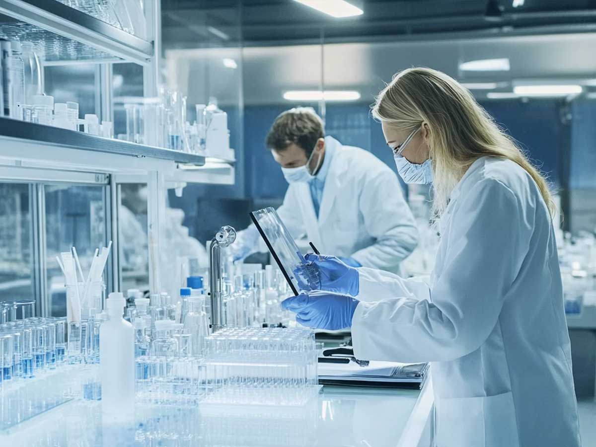 Modern testing lab