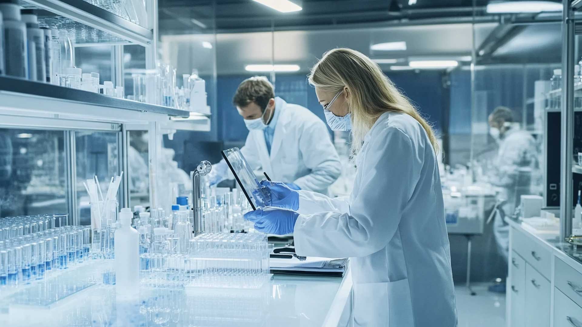 Modern testing lab