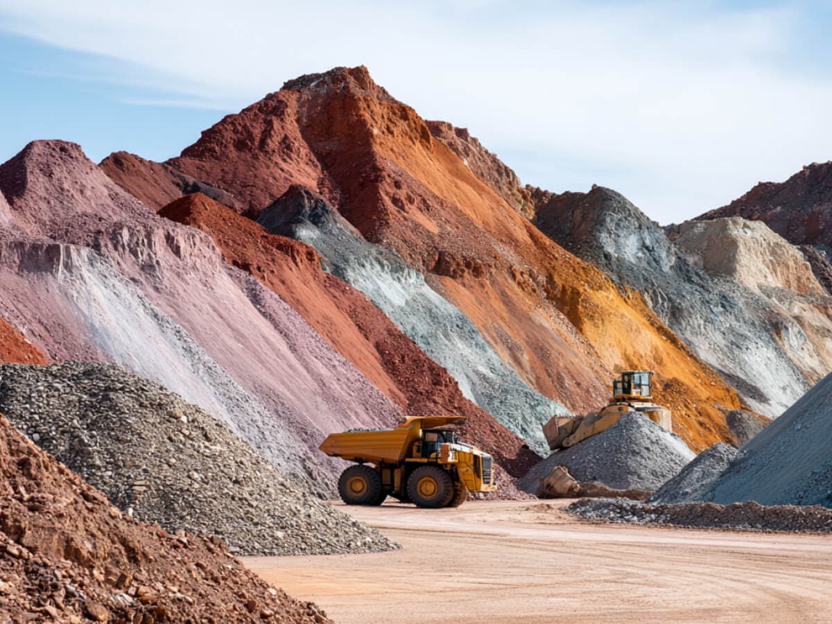 Mining quarry