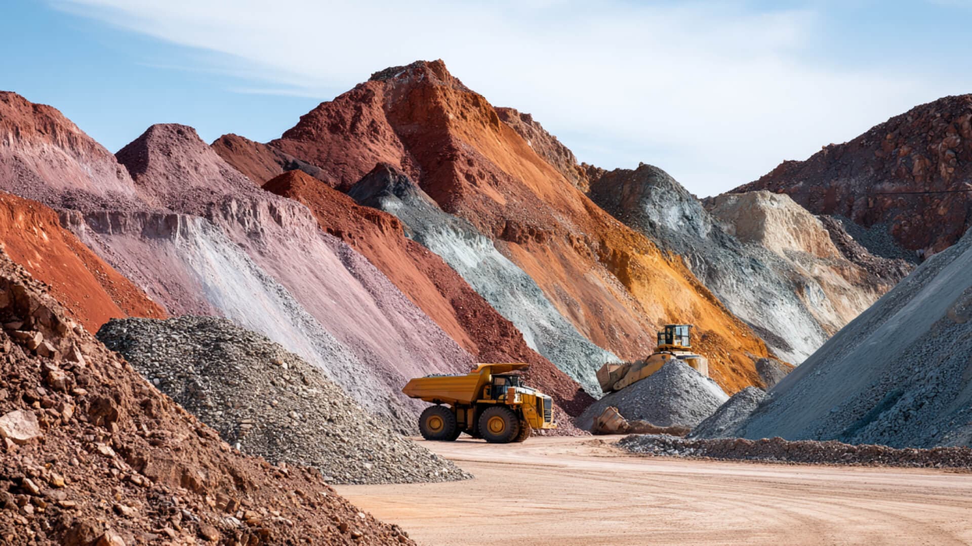 Mining quarry