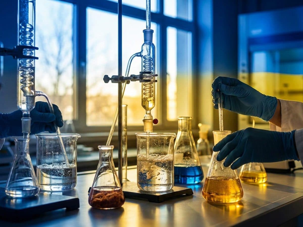 Laboratory testing chemicals with EU policy context