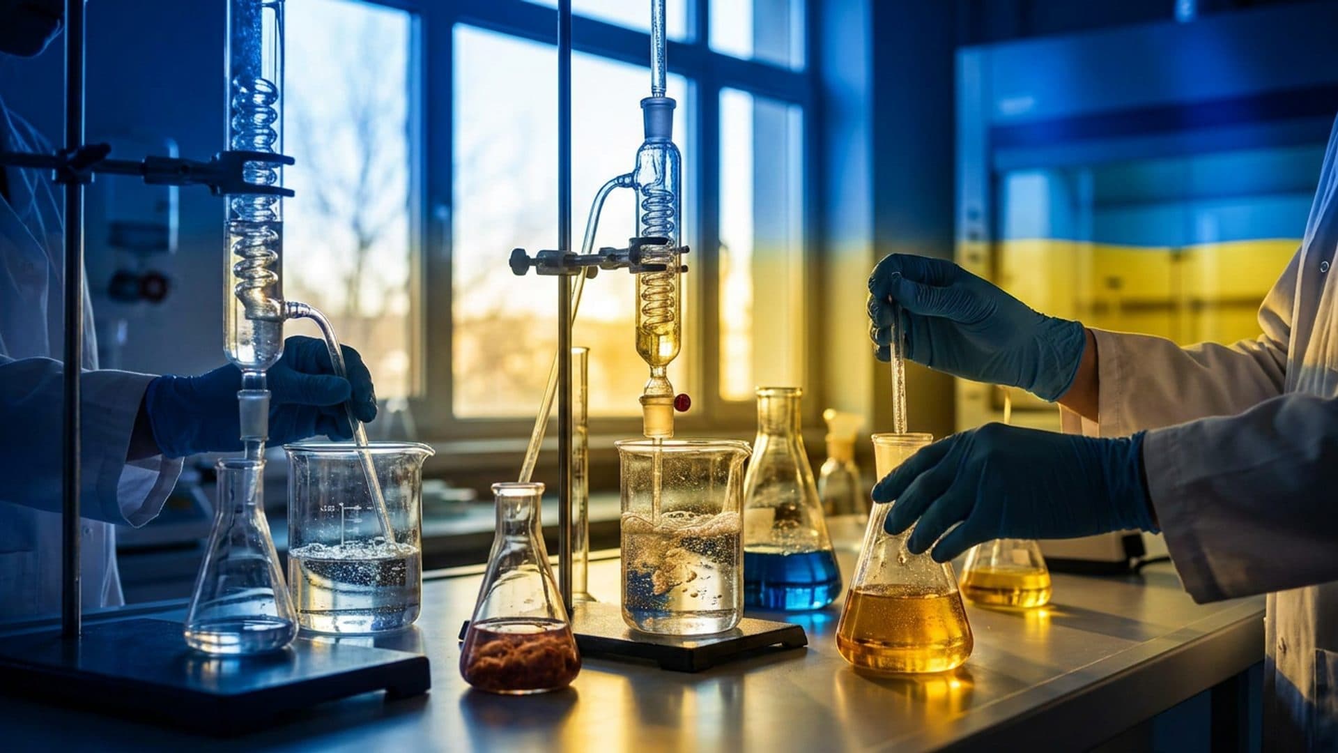 Laboratory testing chemicals with EU policy context