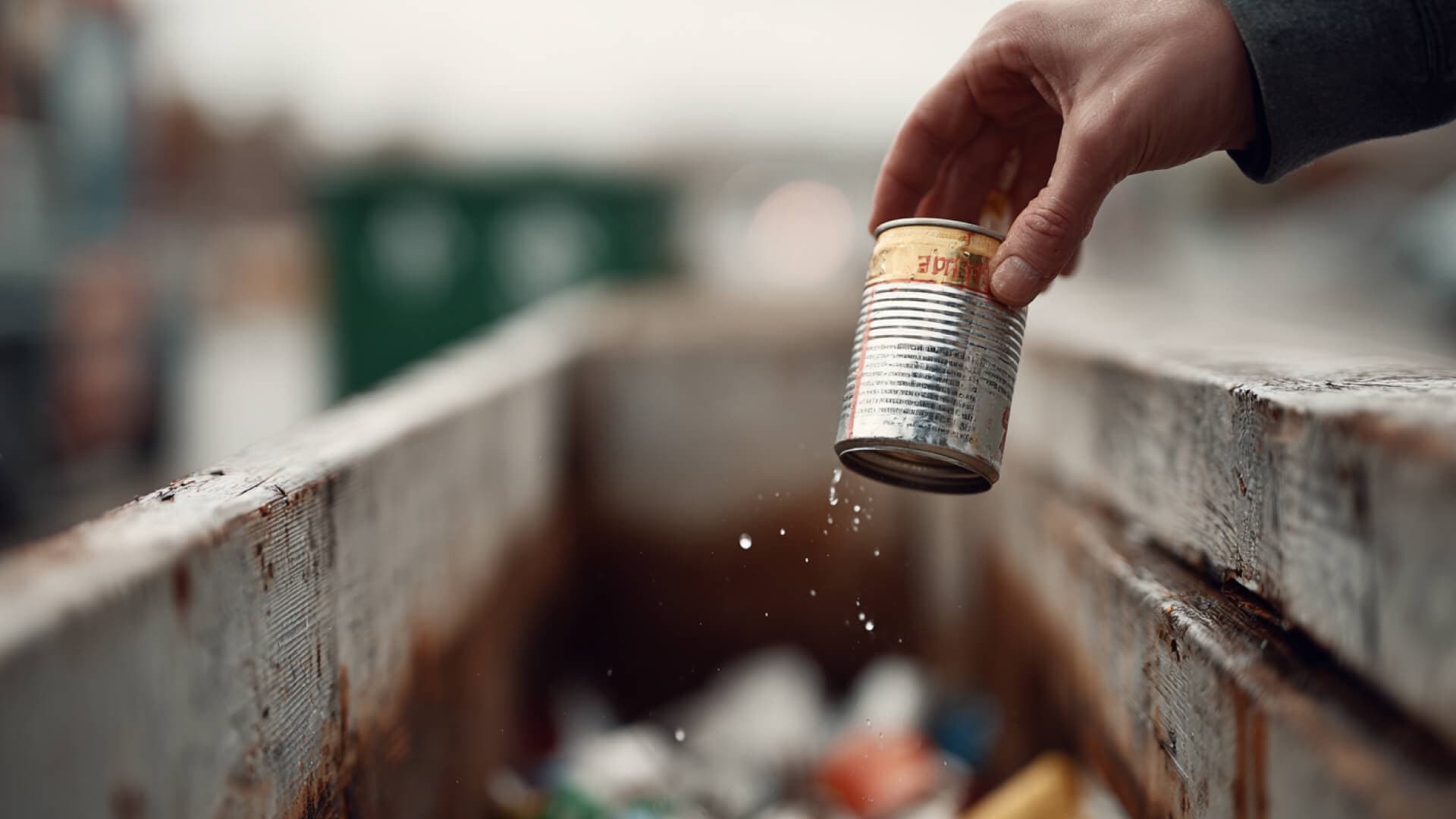 Recycling tin can