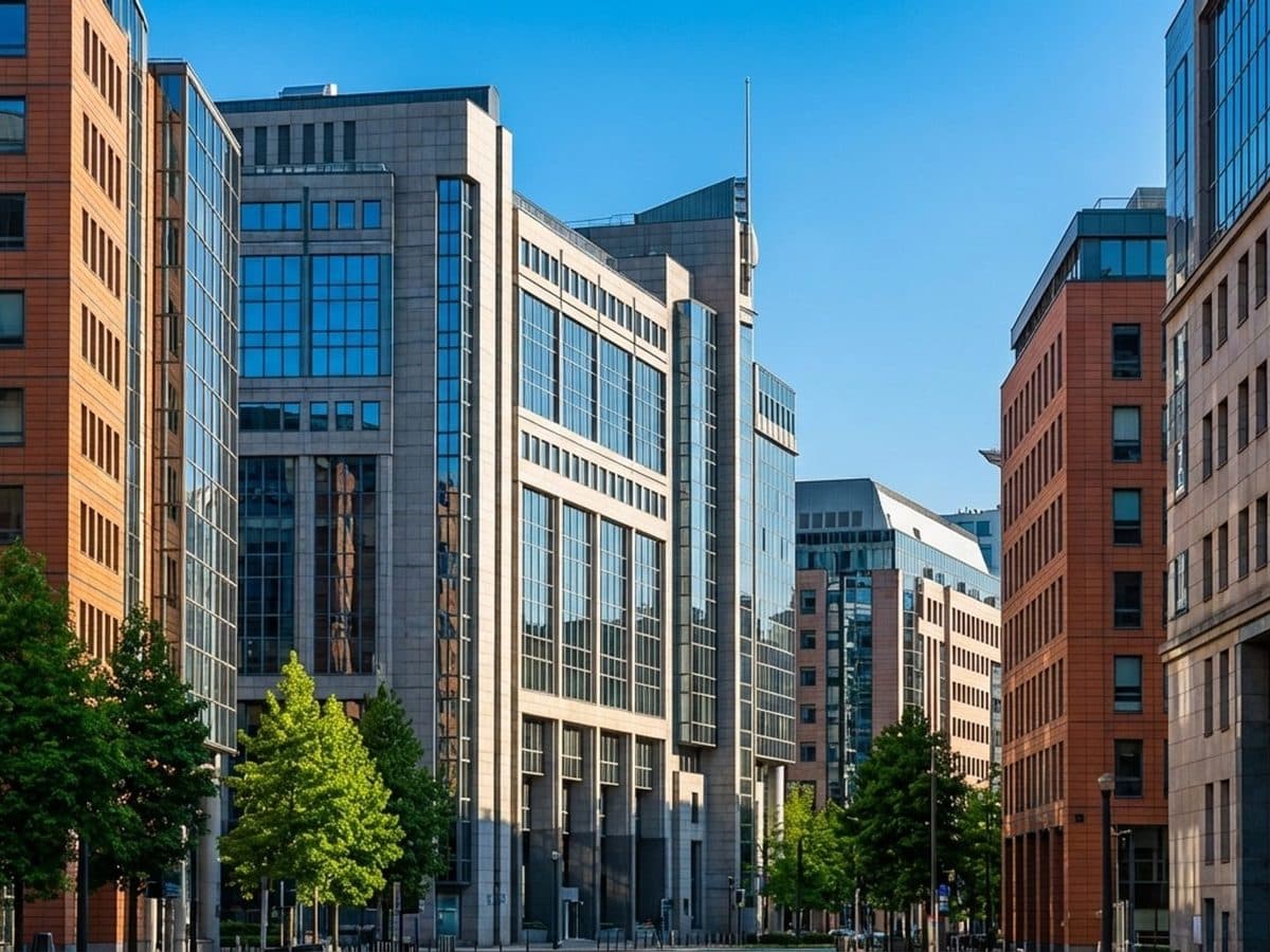 EU institutional buildings in Brussels