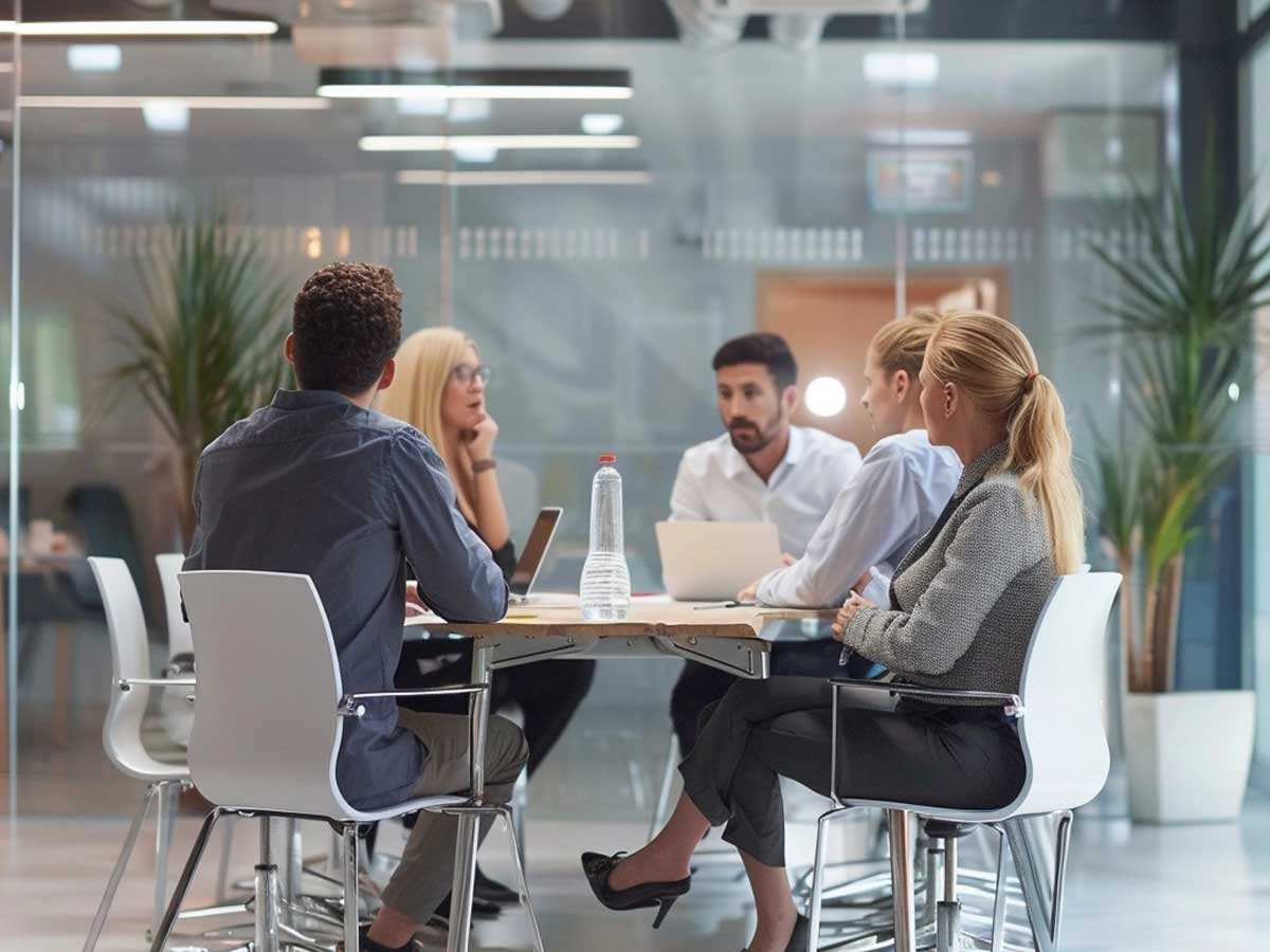 Office meeting