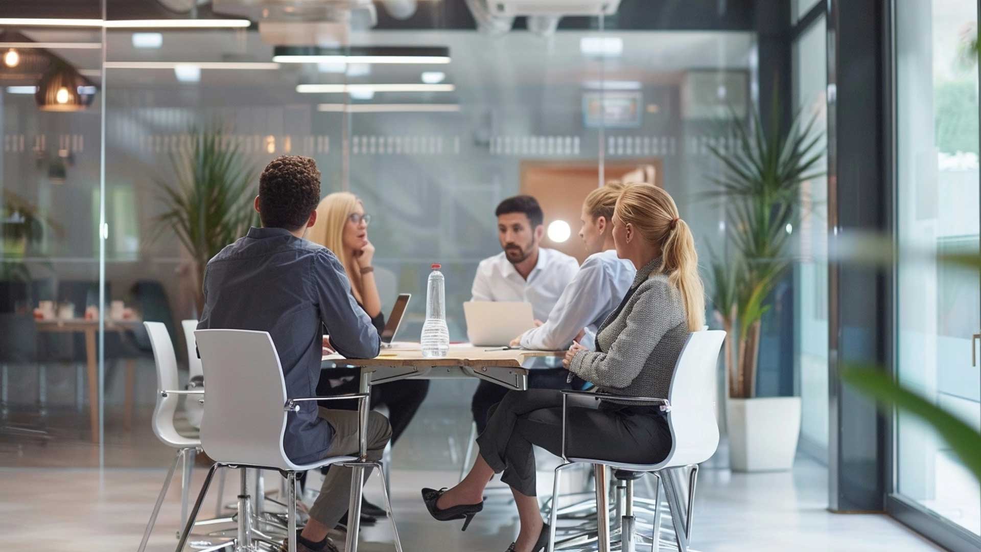 Office meeting