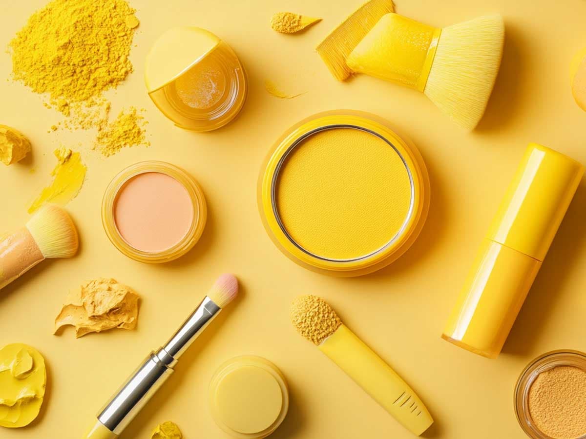Yellow cosmetics