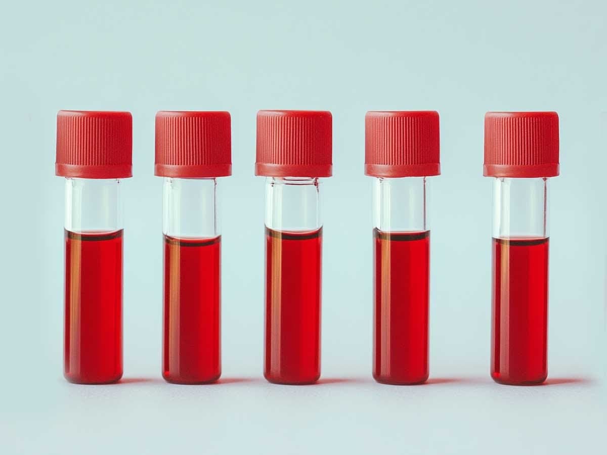 Blood work tubes