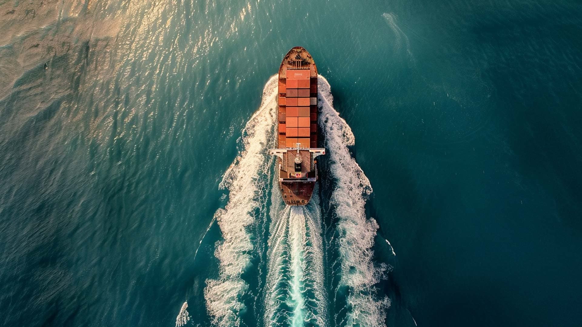 Importing on a ship