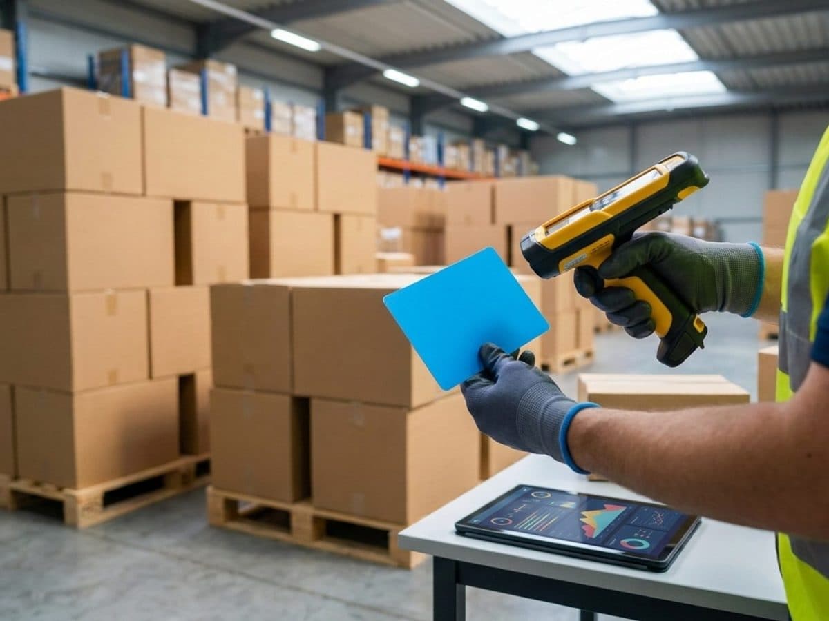 Product compliance inspection in a modern warehouse