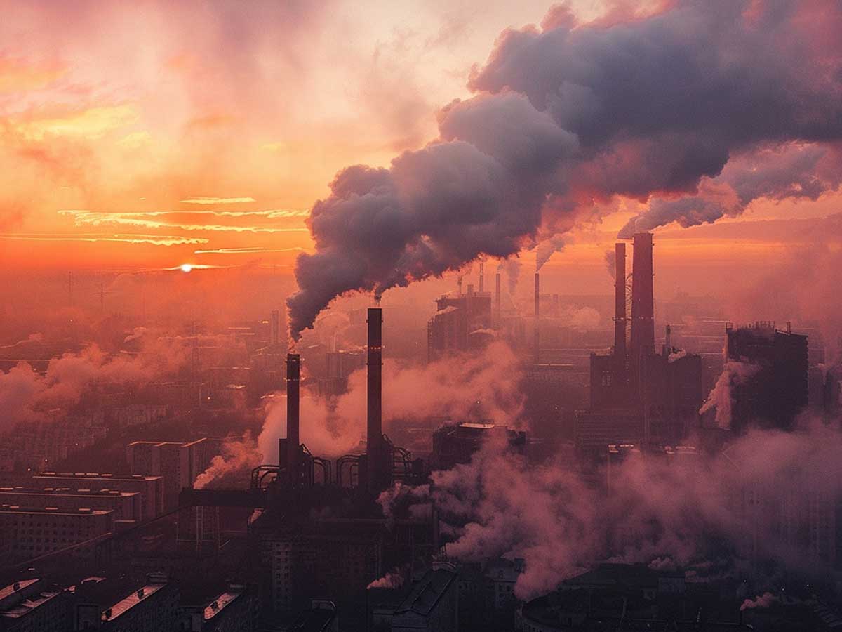 Factory pollution