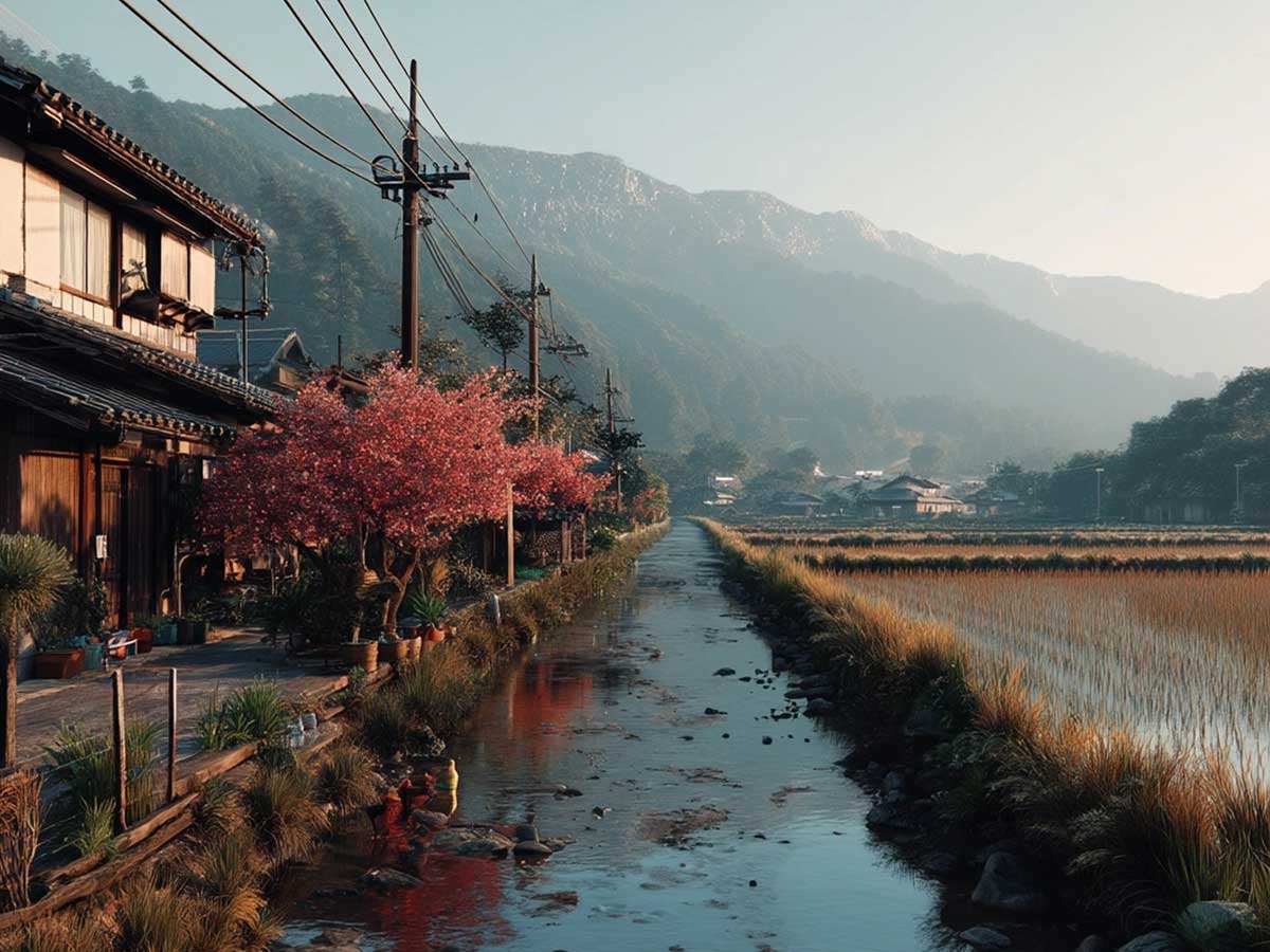 Japanese countryside