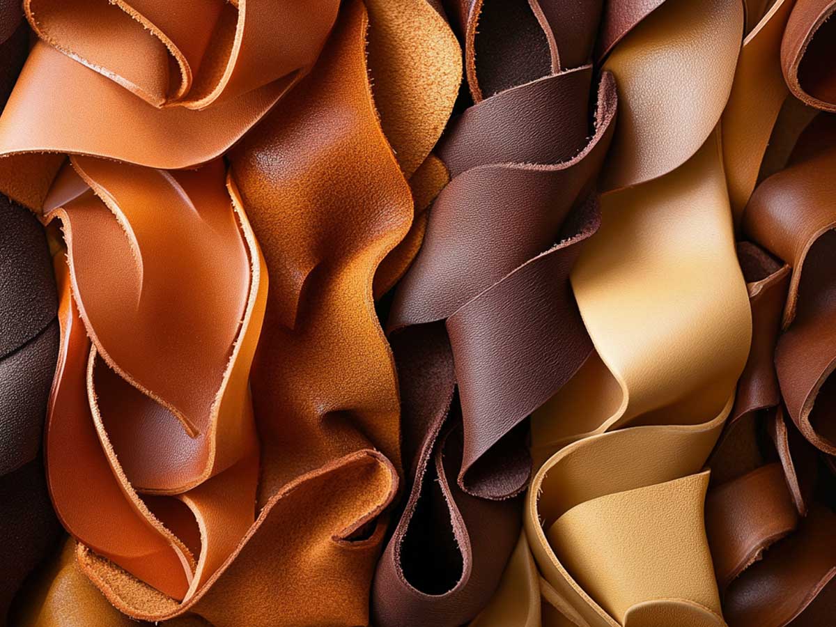 Varied leather