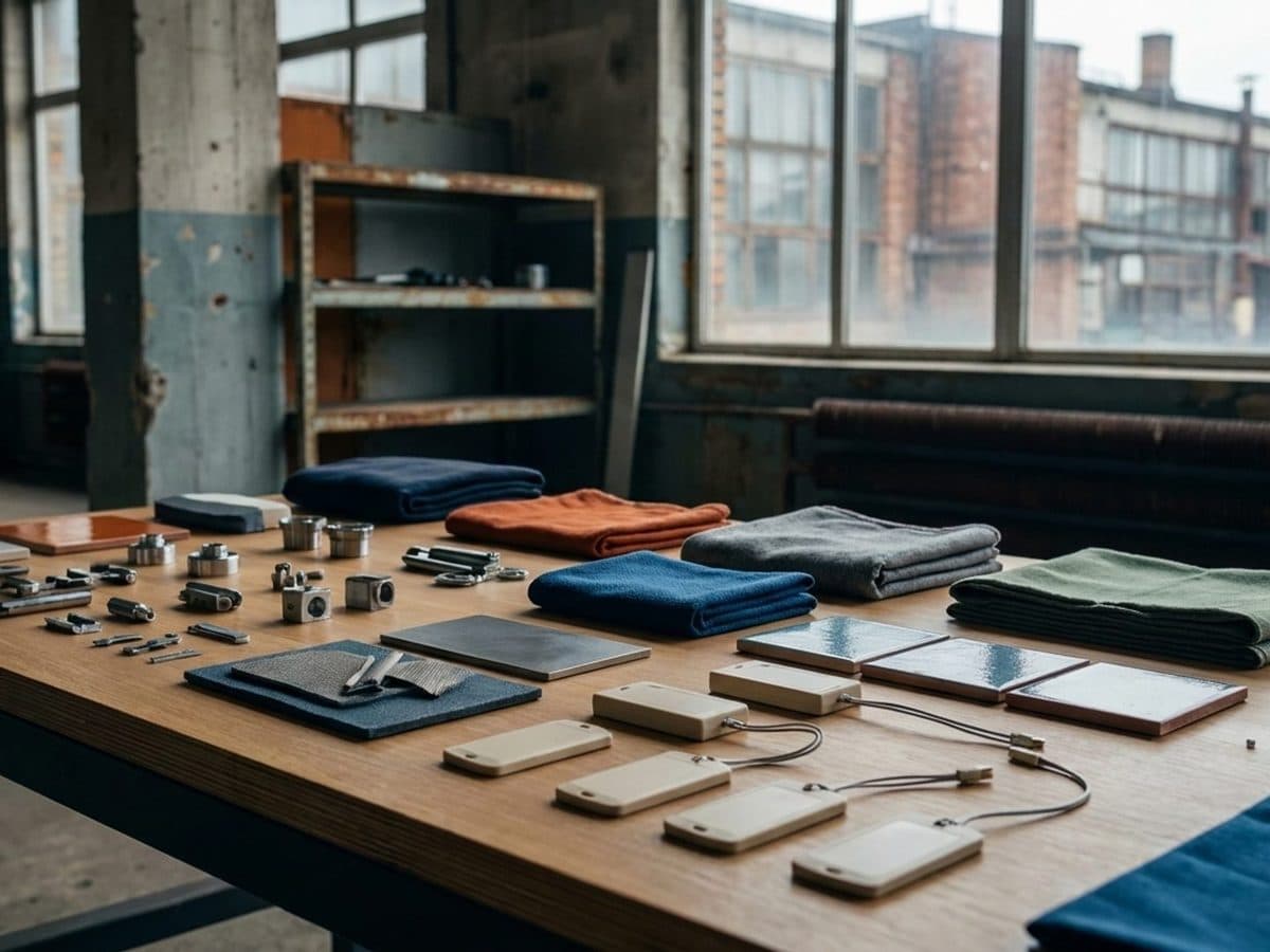 Manufactured products and blank data tags arranged for a compliance inspection