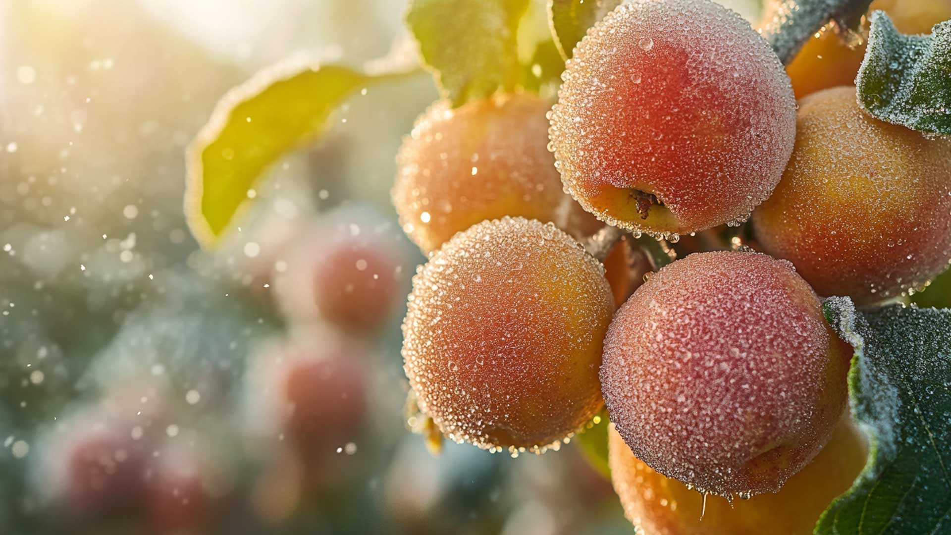 Mildew on fruit