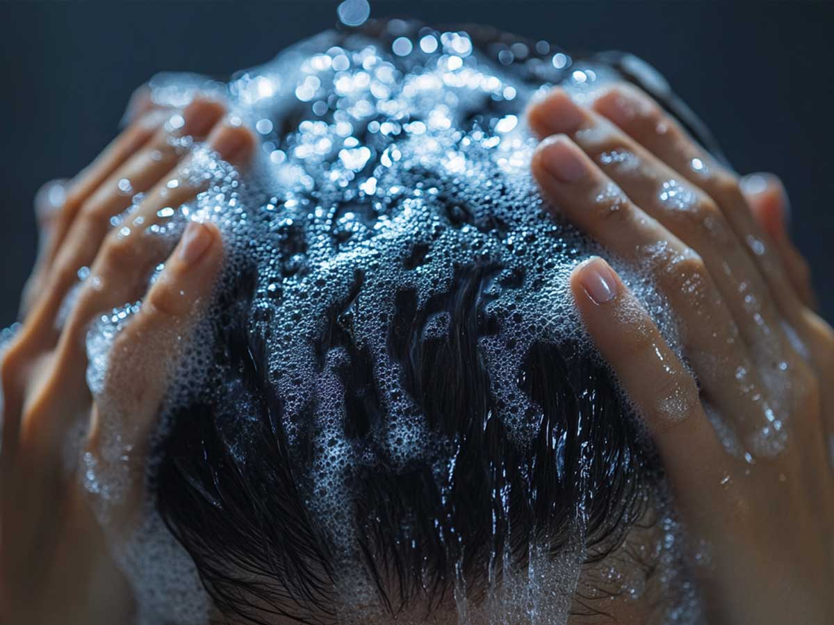 Disinfecting hairscalp