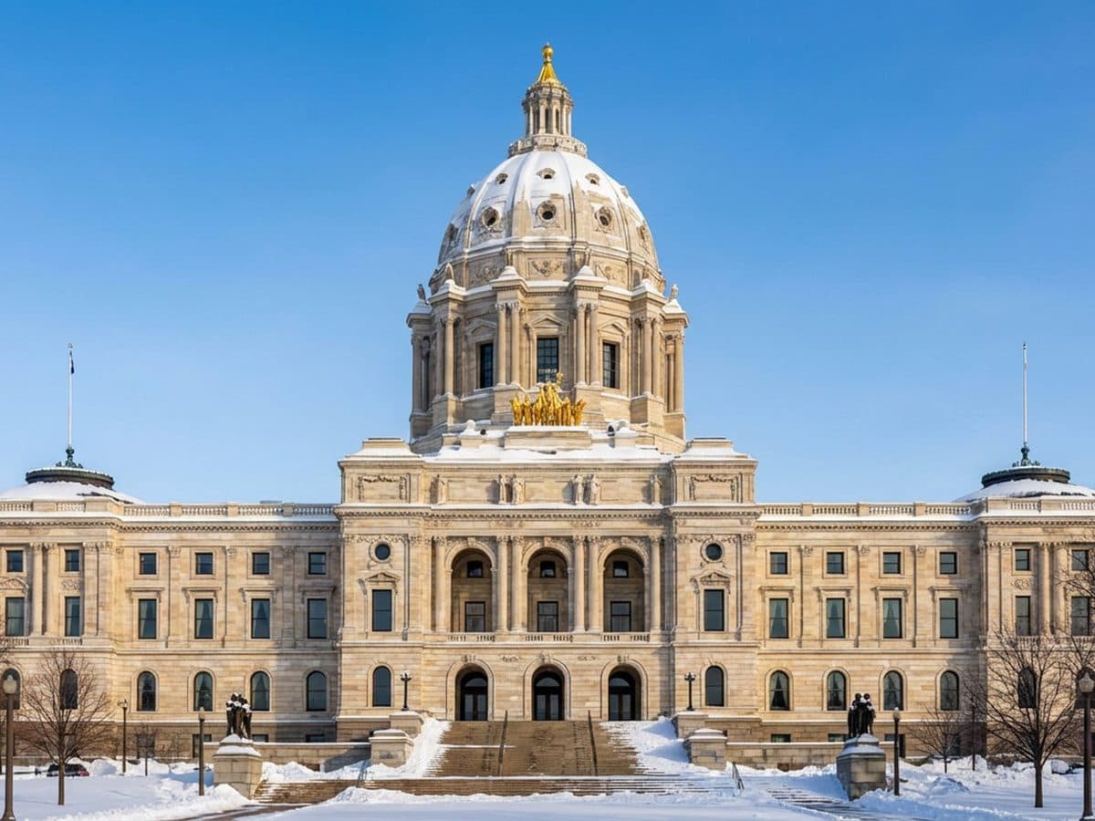 Government building exterior in Saint Paul, Minnesota