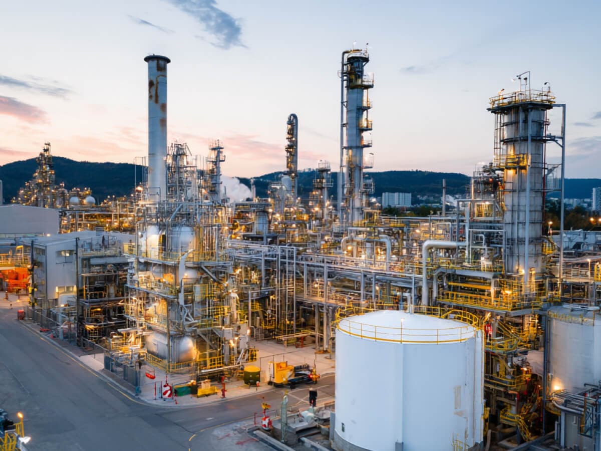 Chemicals plant