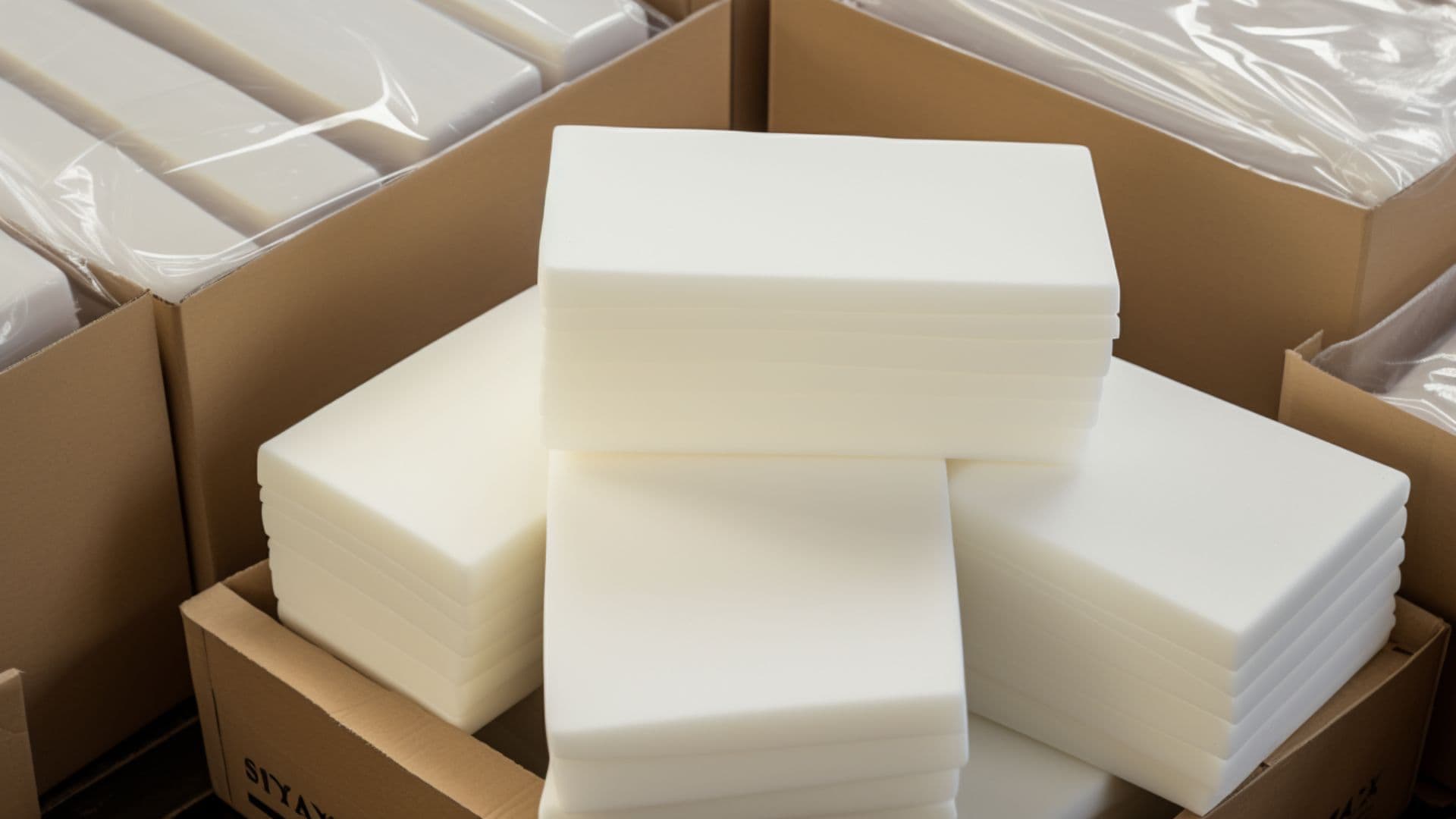 Packing foam