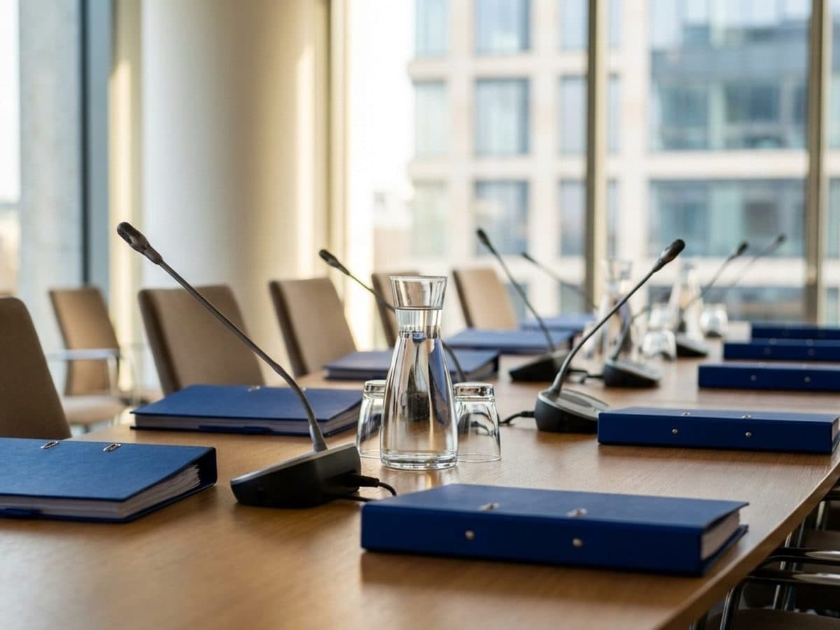 European policy meeting room
