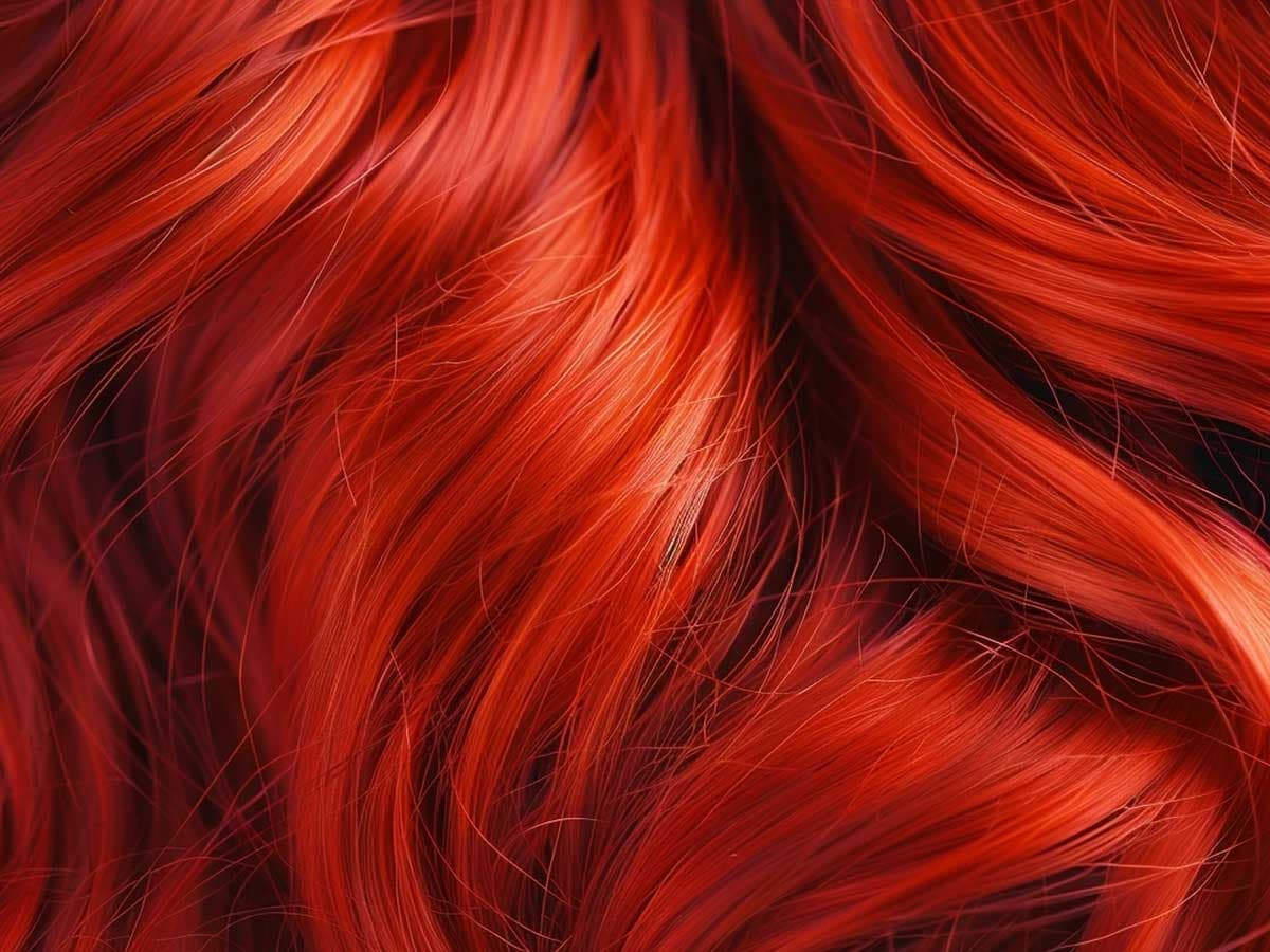 Red hair dye