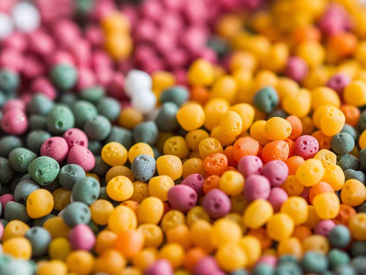 Polymer coated fertiliser